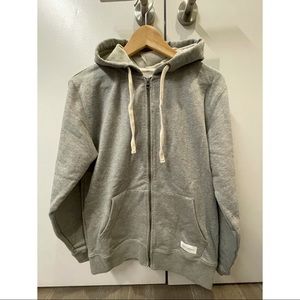 Saturday Surf NYC Zip Hoodie Gray